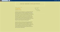 Desktop Screenshot of jackgrosscollection.blogspot.com