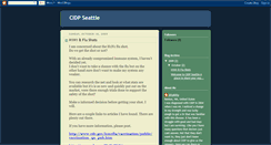 Desktop Screenshot of cidpseattle.blogspot.com