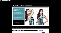 Desktop Screenshot of divas-divine.blogspot.com