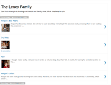 Tablet Screenshot of leneyfamily.blogspot.com