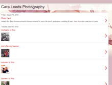 Tablet Screenshot of caraleedsphotos.blogspot.com