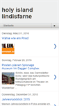 Mobile Screenshot of holy-island-lindisfarne.blogspot.com