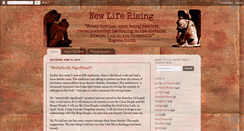 Desktop Screenshot of newliferising.blogspot.com