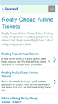 Mobile Screenshot of airline-tickets-online.blogspot.com