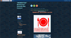 Desktop Screenshot of momentos-restaurant-bar-karaoke.blogspot.com