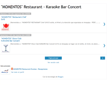 Tablet Screenshot of momentos-restaurant-bar-karaoke.blogspot.com