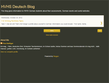 Tablet Screenshot of hvhsdeutschblog.blogspot.com