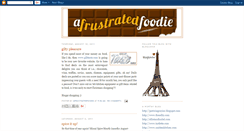 Desktop Screenshot of afrustratedfoodie.blogspot.com