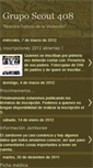 Mobile Screenshot of gruposcout408.blogspot.com