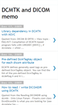 Mobile Screenshot of dcmtk.blogspot.com