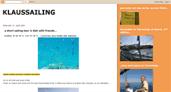 Desktop Screenshot of klaussailingreality.blogspot.com