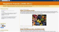 Desktop Screenshot of magisteriofrances.blogspot.com