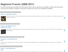 Tablet Screenshot of magisteriofrances.blogspot.com