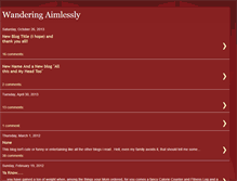 Tablet Screenshot of maliwandersaimlessly.blogspot.com