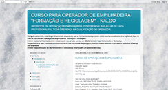 Desktop Screenshot of naldo-operador-de-empilhadeiras.blogspot.com