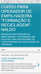 Mobile Screenshot of naldo-operador-de-empilhadeiras.blogspot.com