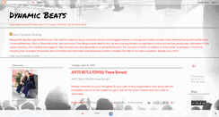 Desktop Screenshot of dynamicbeats.blogspot.com