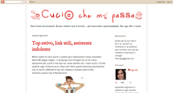 Desktop Screenshot of cuciochemipassa.blogspot.com