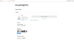 Desktop Screenshot of eu-peregrino.blogspot.com