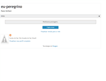 Tablet Screenshot of eu-peregrino.blogspot.com