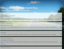 Tablet Screenshot of katie-louisescochlearimplant.blogspot.com