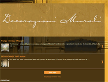 Tablet Screenshot of decorazioni-murali.blogspot.com