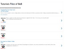 Tablet Screenshot of filezofbobtutoriais.blogspot.com