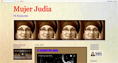 Desktop Screenshot of mujerjudia.blogspot.com