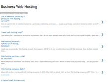 Tablet Screenshot of 24business-web-hosting.blogspot.com