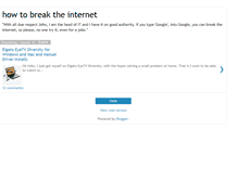 Tablet Screenshot of howtobreaktheinternet.blogspot.com