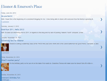Tablet Screenshot of eleanorandemersonsplace.blogspot.com