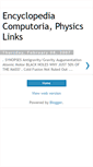 Mobile Screenshot of encycomphysics.blogspot.com