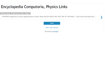 Tablet Screenshot of encycomphysics.blogspot.com