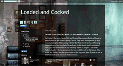 Desktop Screenshot of loadedandcocked.blogspot.com