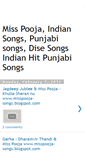 Mobile Screenshot of misspooja-songs.blogspot.com