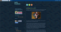 Desktop Screenshot of kellskreations.blogspot.com