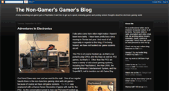 Desktop Screenshot of nongamersgamersblog.blogspot.com