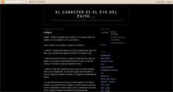 Desktop Screenshot of caracterastur.blogspot.com