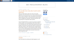 Desktop Screenshot of myphilosophyblog123.blogspot.com