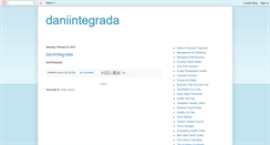 Desktop Screenshot of daniintegrada.blogspot.com