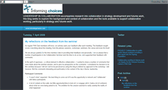 Desktop Screenshot of leadershipincollaboration.blogspot.com