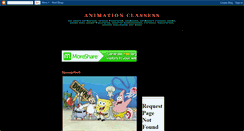Desktop Screenshot of animation-classess.blogspot.com