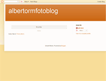 Tablet Screenshot of albertormfotoblog.blogspot.com