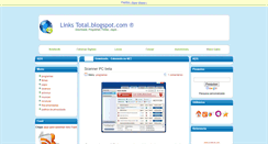 Desktop Screenshot of linkstotal.blogspot.com