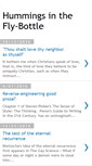 Mobile Screenshot of hummingsintheflybottle.blogspot.com