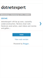 Mobile Screenshot of dotnetexpert.blogspot.com