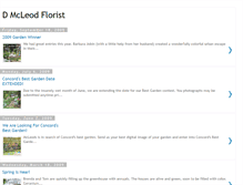 Tablet Screenshot of dmflowers.blogspot.com