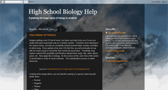 Desktop Screenshot of highschoolbiohelp.blogspot.com