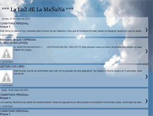 Tablet Screenshot of laluzdelamanana.blogspot.com