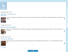 Tablet Screenshot of bellablissblog.blogspot.com